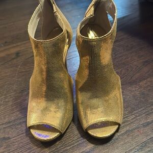 Gold Michael Kors Heels